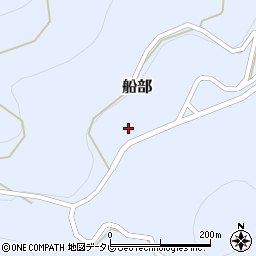 大分県杵築市船部662周辺の地図