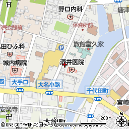 佐賀銀行大名小路 ＡＴＭ周辺の地図
