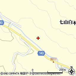 佐賀県唐津市七山白木2067周辺の地図
