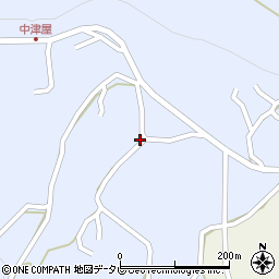 大分県杵築市船部2644-1周辺の地図