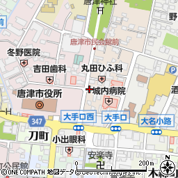 辻薬局　城内店周辺の地図