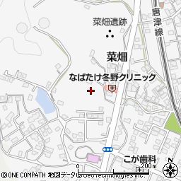 〒847-0844 佐賀県唐津市菜畑の地図