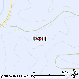 高知県高岡郡梼原町中の川周辺の地図