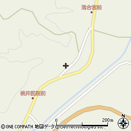 大分県中津市本耶馬渓町落合935周辺の地図