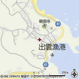 和歌山県東牟婁郡串本町出雲46-4周辺の地図