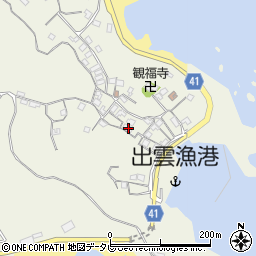 和歌山県東牟婁郡串本町出雲46-5周辺の地図