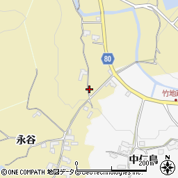 福岡県朝倉市日向石1179周辺の地図