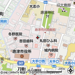 長崎荘周辺の地図