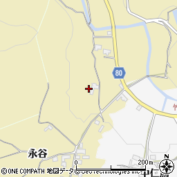 福岡県朝倉市日向石1153周辺の地図