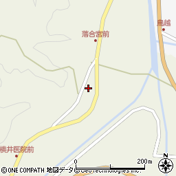 大分県中津市本耶馬渓町落合897-2周辺の地図