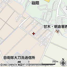 福岡県朝倉郡筑前町東小田3556-4周辺の地図