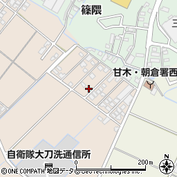 福岡県朝倉郡筑前町東小田3556周辺の地図