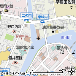 佐賀県唐津市東城内1周辺の地図
