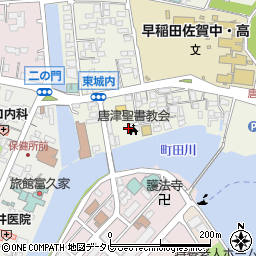 佐賀県唐津市東城内17周辺の地図