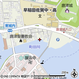 佐賀県唐津市東城内14周辺の地図
