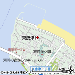 〒847-0017 佐賀県唐津市東唐津の地図