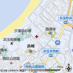 佐賀県唐津市浜玉町浜崎1608周辺の地図