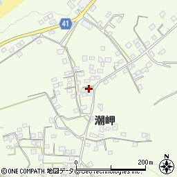 和歌山県東牟婁郡串本町潮岬1589周辺の地図