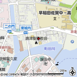 佐賀県唐津市東城内16-24周辺の地図