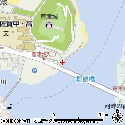 佐賀県唐津市東城内11周辺の地図