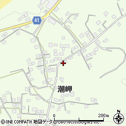 和歌山県東牟婁郡串本町潮岬1389周辺の地図