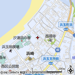 佐賀県唐津市浜玉町浜崎1603周辺の地図