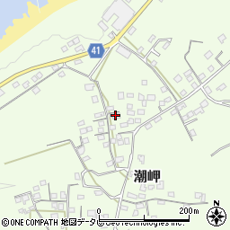 和歌山県東牟婁郡串本町潮岬1580周辺の地図