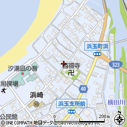 佐賀県唐津市浜玉町浜崎1587周辺の地図