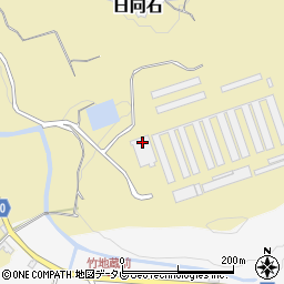福岡県朝倉市日向石542周辺の地図