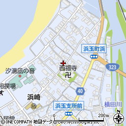 佐賀県唐津市浜玉町浜崎1586周辺の地図