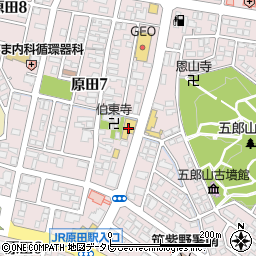 九州マツダ筑紫野店周辺の地図