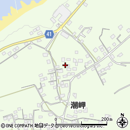 和歌山県東牟婁郡串本町潮岬1583周辺の地図