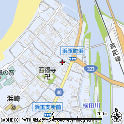 佐賀県唐津市浜玉町浜崎1380周辺の地図