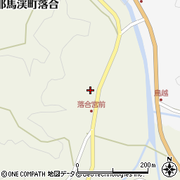 大分県中津市本耶馬渓町落合865周辺の地図
