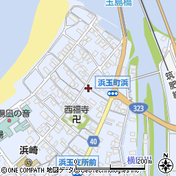 佐賀県唐津市浜玉町浜崎1384周辺の地図