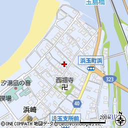 佐賀県唐津市浜玉町浜崎1575周辺の地図