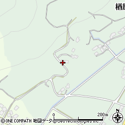 福岡県朝倉市楢原661-1周辺の地図