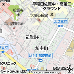 佐賀県唐津市元旗町610周辺の地図