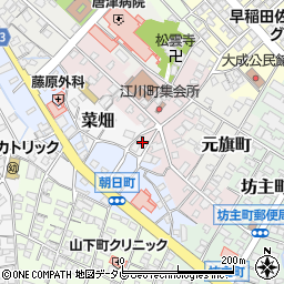 佐賀県唐津市江川町684周辺の地図