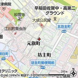 佐賀県唐津市元旗町607周辺の地図