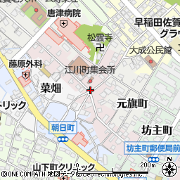 佐賀県唐津市江川町672-1周辺の地図