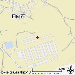 福岡県朝倉市日向石557周辺の地図