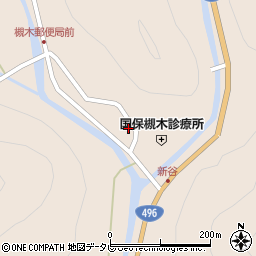 大分県中津市山国町槻木1041周辺の地図