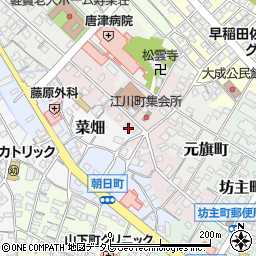 佐賀県唐津市江川町897周辺の地図