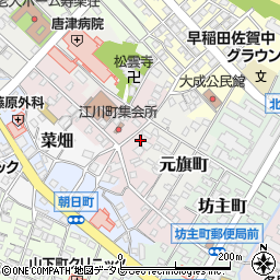 佐賀県唐津市江川町671周辺の地図