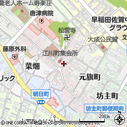 佐賀県唐津市江川町672-3周辺の地図