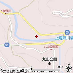 愛媛県大洲市肱川町山鳥坂364周辺の地図