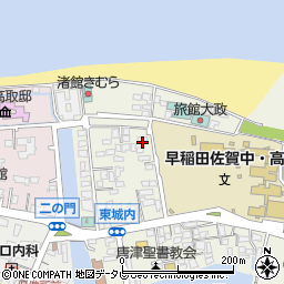 佐賀県唐津市東城内6-30周辺の地図