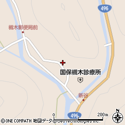 大分県中津市山国町槻木1073周辺の地図