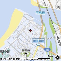 佐賀県唐津市浜玉町浜崎1553周辺の地図